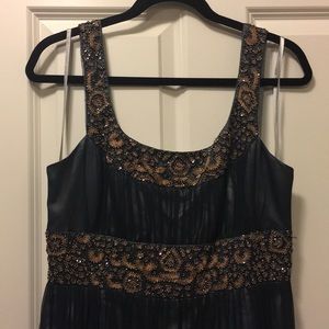 Beaded evening dress